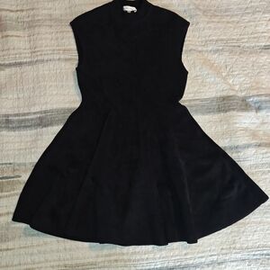 Ronny Kobo Collection Black Peplum A-Line Dress